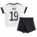Billige Tyskland Leroy Sane #19 Hjemmetrøye Barn VM 2022 Kortermet (+ korte bukser)